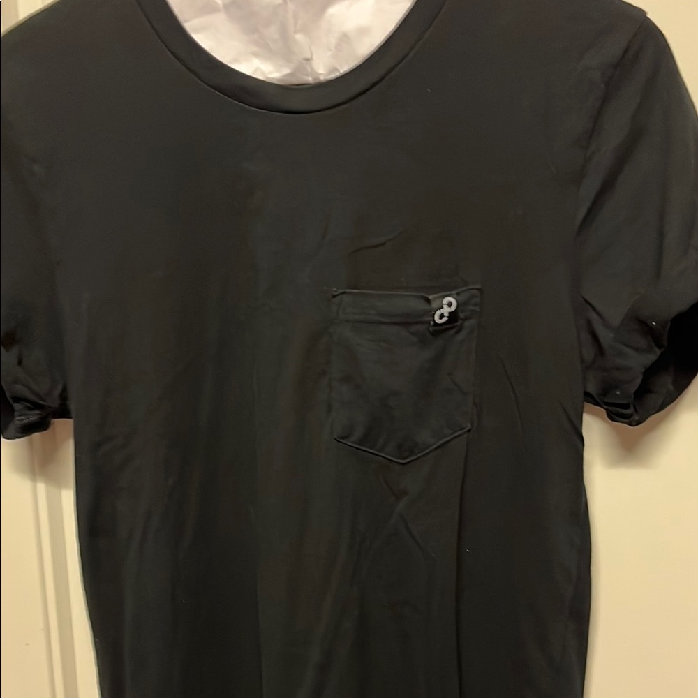Men's Black T-Shirt - Picture 3 of 5